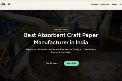 Complete Brand Identity & Website Development for Sterling Paper Manufacturing